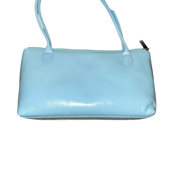 Hobo International purse Lt blue with yellow lining new - Picture 6 of 11